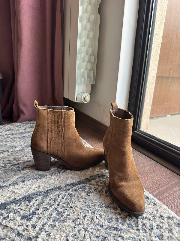 Сапоги из натуральной замши 36 размер 2