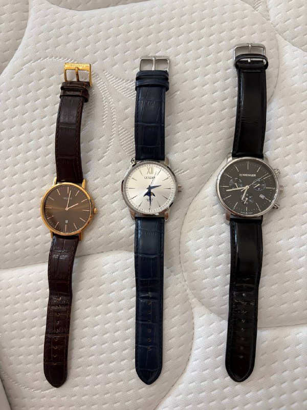Часы Citizen, Orient, Wenger
