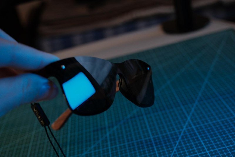 Очки с деревянными дужками поляризационные новые 2