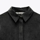 Вельветовая рубашка Zara 2