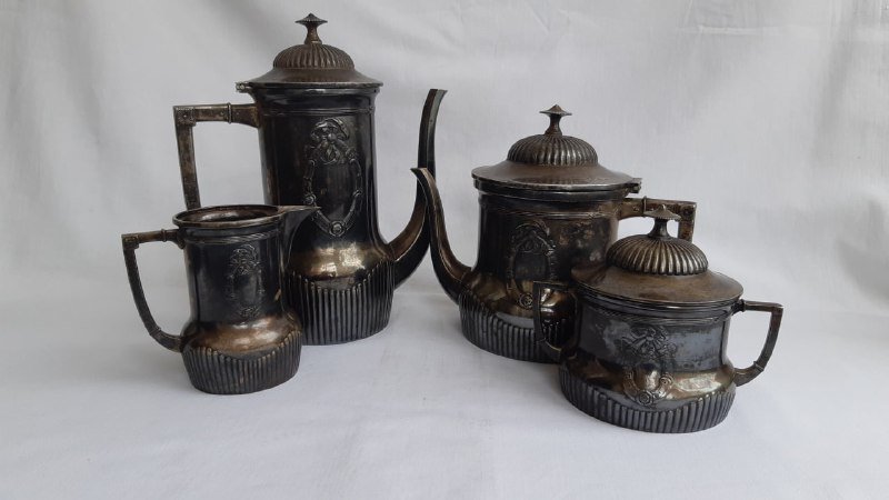 Антикварный немецкий сервиз WMF