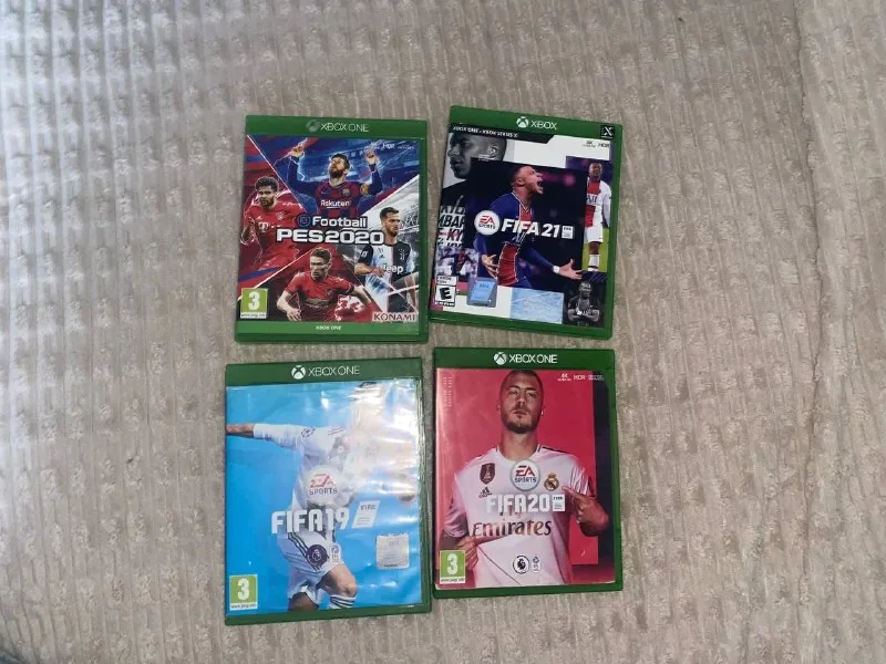 Игры Xbox One, FIFA 19, FIFA 20, FIFA 21, PES 2020 1