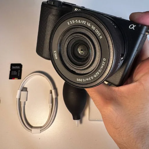 Sony ZV-E10 II, объектив 16-50mm, ND-фильтр, карта памяти