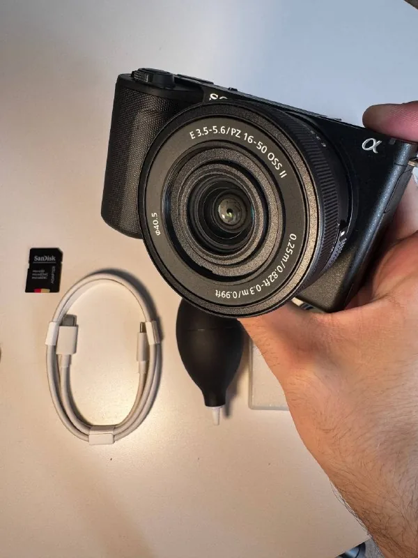 Sony ZV-E10 II, объектив 16-50mm, ND-фильтр, карта памяти 1
