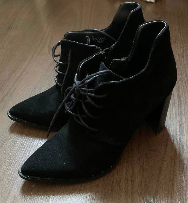 Замшевые ботильоны 36 размер