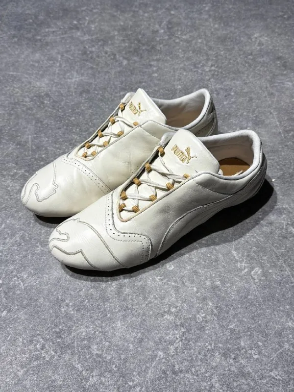Puma Sela Speedcat Leather White Sneakers 1