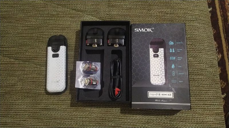 Электронная сигарета SMOK Nord 4 с комплектующими