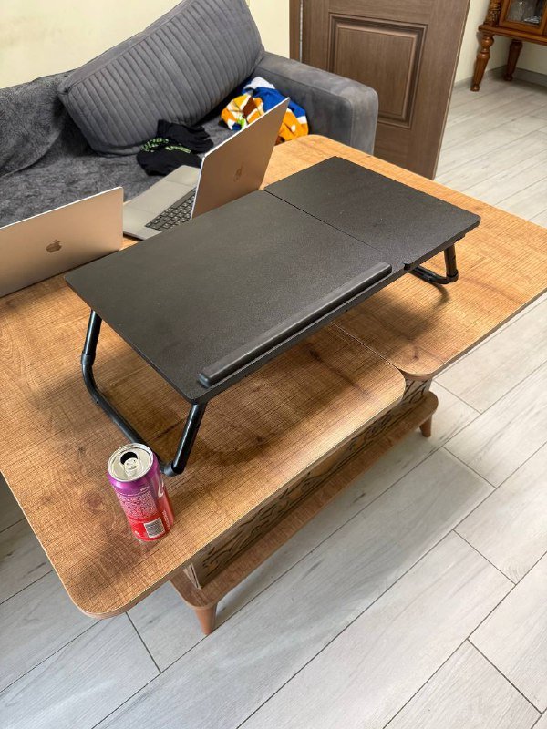 Подставка для ноутбука, удленители, спальный мешок, коврик для йоги, гирлянды, книги 3