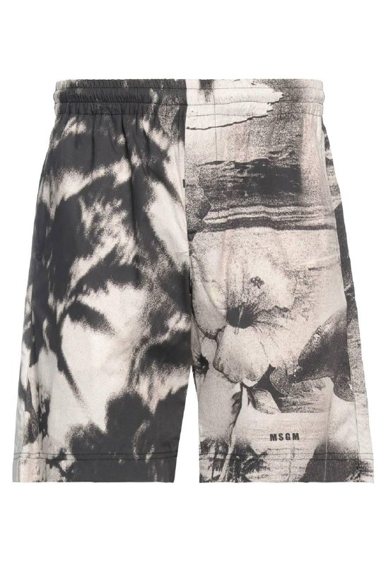 Шорты MSGM, брюки MSGM зеленый лайм 8