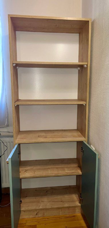 Шкаф с дверцами 190х70х38 см 3