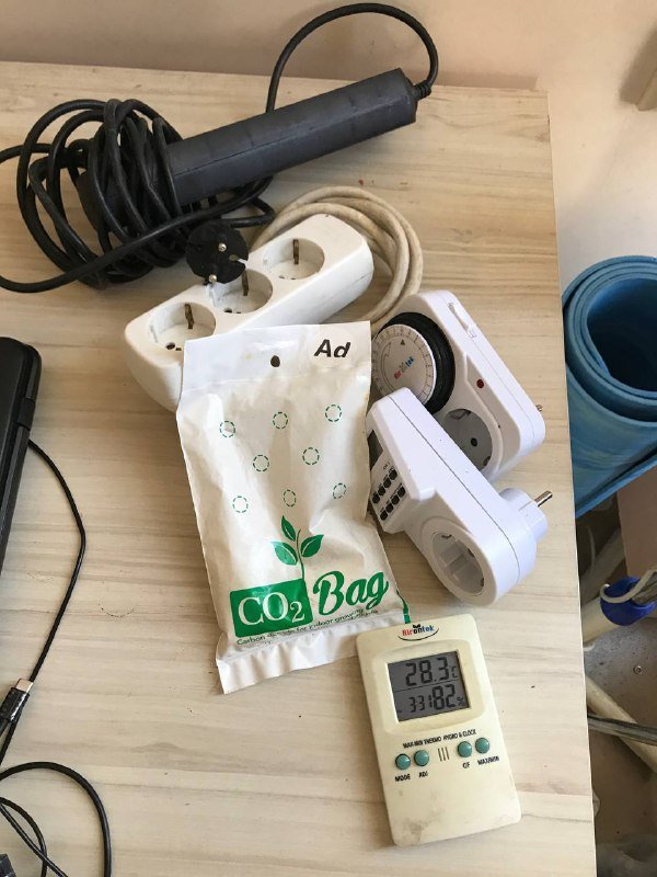 Комплект гроубокс с лампами и оборудованием 10