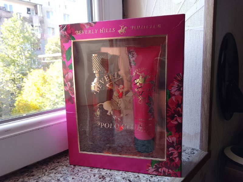 Набор косметики для тела Beverly Hills Polo Club, парфюмерная вода, лосьон