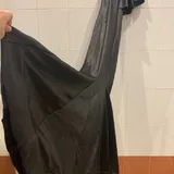 Длинное черное платье 3