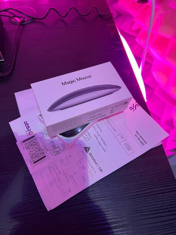 Apple Magic Mouse Multi-Touch Surface A3204 Black с чехлом