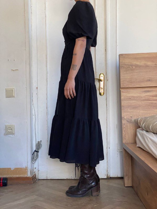 Платье s/m, ботильоны 3