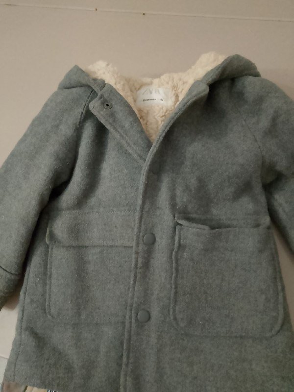 Зимнее пальто детское Zara на 3-3,5 года 3