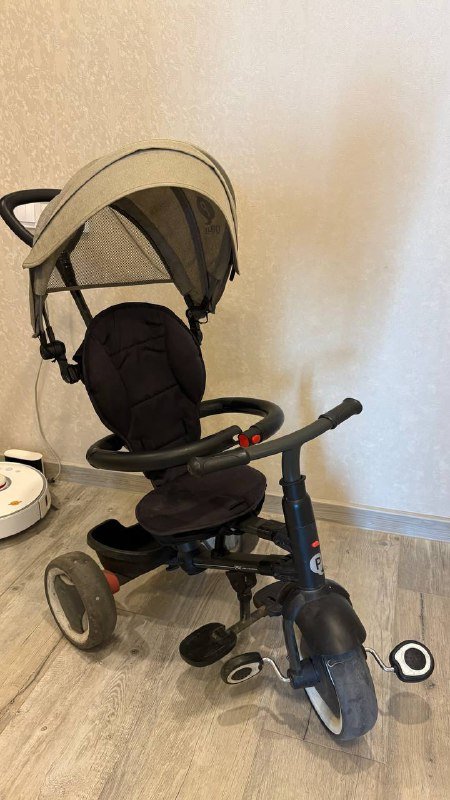 Детский велосипед с дефектом ручки