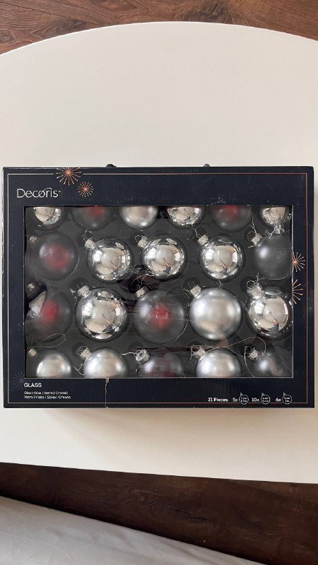 Набор звезд, набор шаров Decoris, шары разные 2