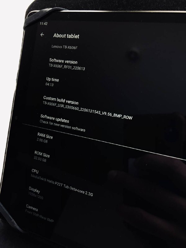Планшет Lenovo TAB M10 FHD Plus TB-X606X 10.3 LTE 6