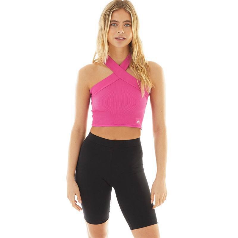 Розовый топ Adidas, Платье H&M 2