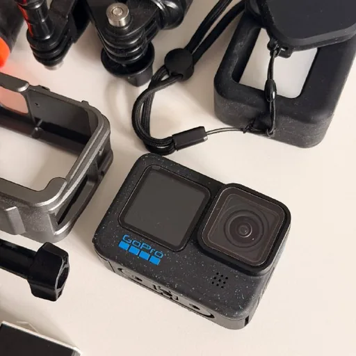 GoPro Hero 12 Black, original battery, accessories