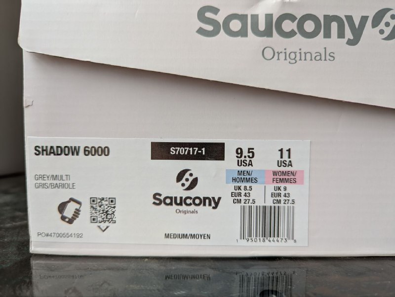 Кроссовки Saucony Shadow 6000 6