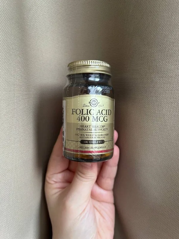 SOLGAR Folic Acid 400 mcg