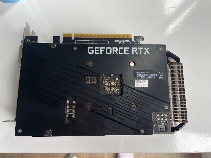 Видеокарта RTX 3050 5