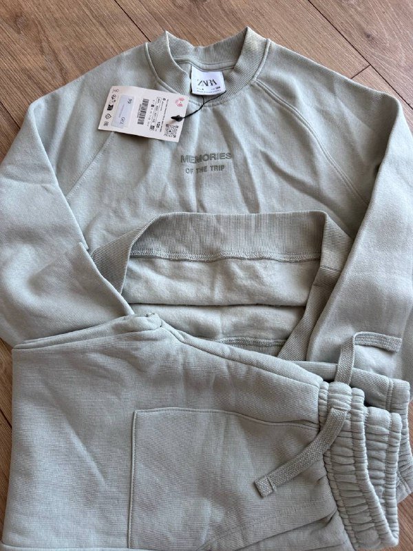 Утепленный костюм Zara, размер 128 2