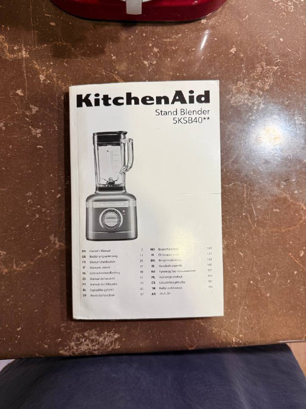 Блендер KitchenAid K400 ARTISAN Candy Apple 2