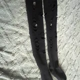 Gloves, corset, long knee-high socks 7
