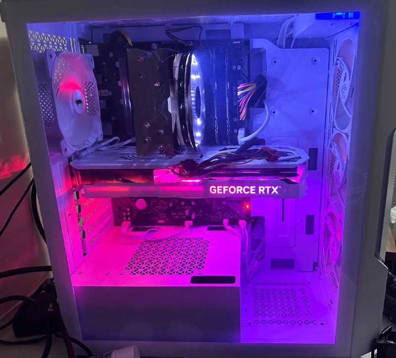 Игровой компьютер на RTX 4070 и Ryzen 5 5700 2
