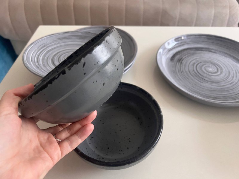 Набор керамической посуды, салатники, кастрюли, форма для запекания 3