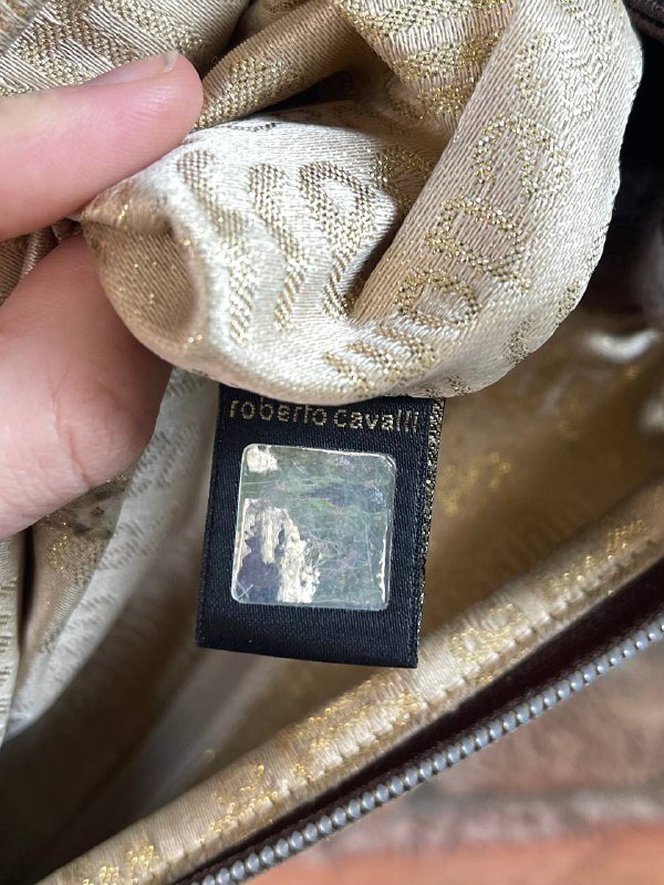 Сумочка Roberto Cavalli из натуральной кожи 5