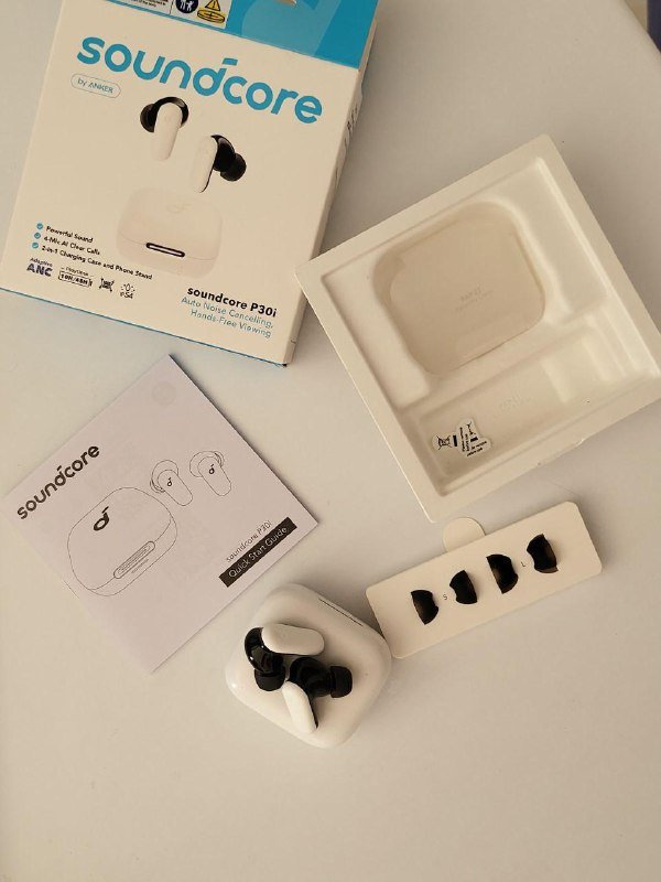 Наушники Soundcore P30i белые 3