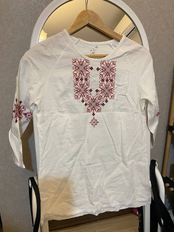 Вышиванка на девочку 7-10 лет 2