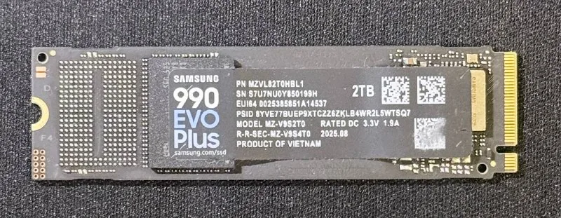 SSD Samsung 990 EVO Plus 2TB 1