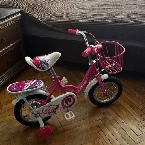 Children's bicycle for a girl