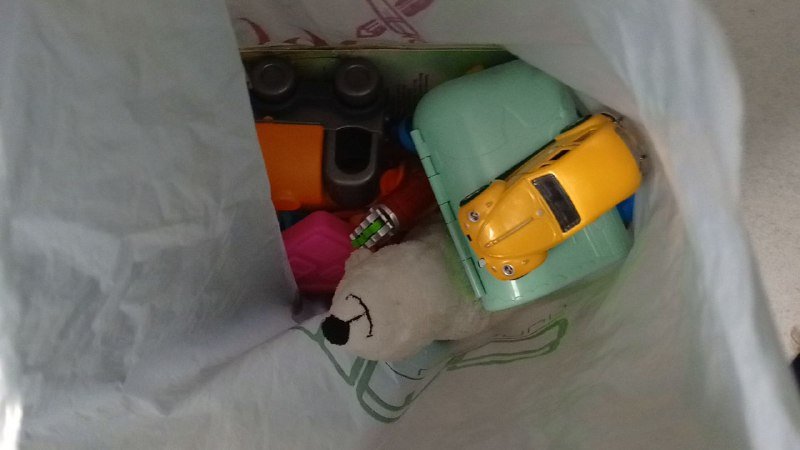 Полпакета игрушек для девочки и мальчика