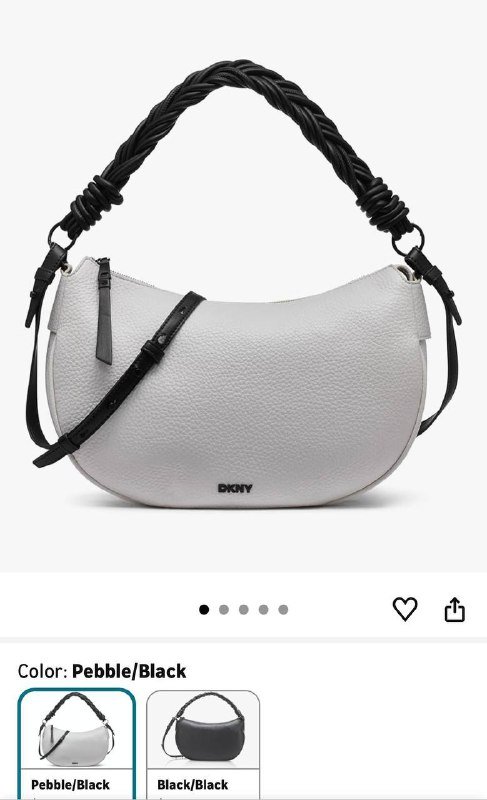 Белая сумка DKNY новая запакованная 4