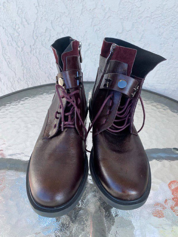 Ботинки женские натуральная кожа размер 37 2
