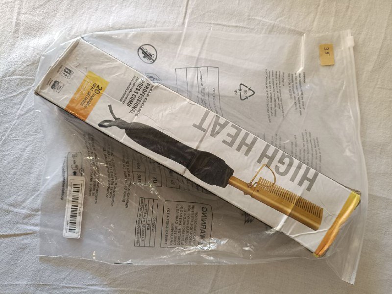 Фен расческа профессиональный