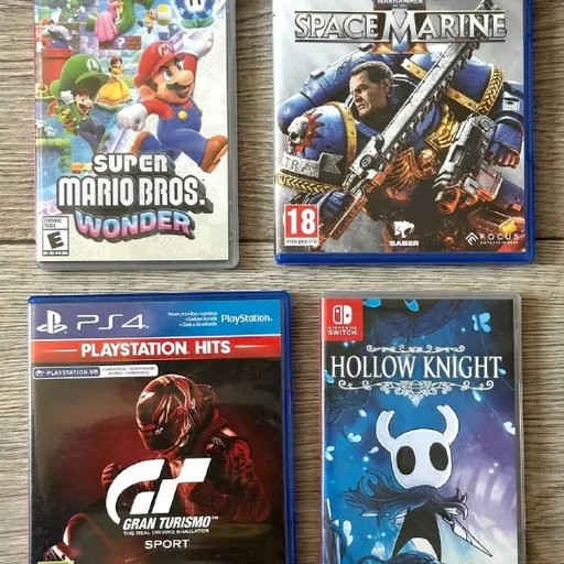 Nintendo Switch and PlayStation games