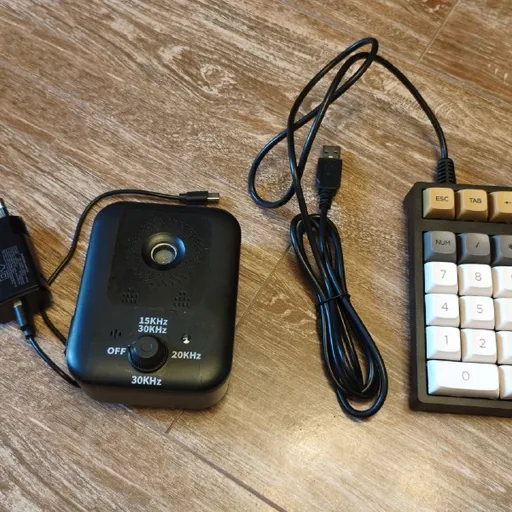 Отпугиватель собак, NumPad с механической клавиатурой