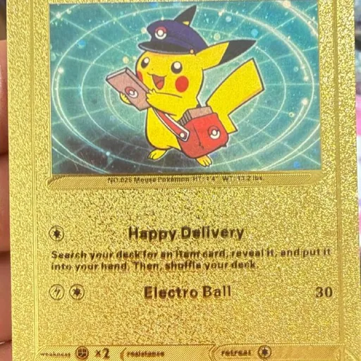 Special Delivery Pikachu карта