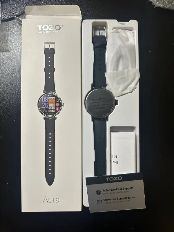 Новые часы TOZO Aura Smart Watch 1