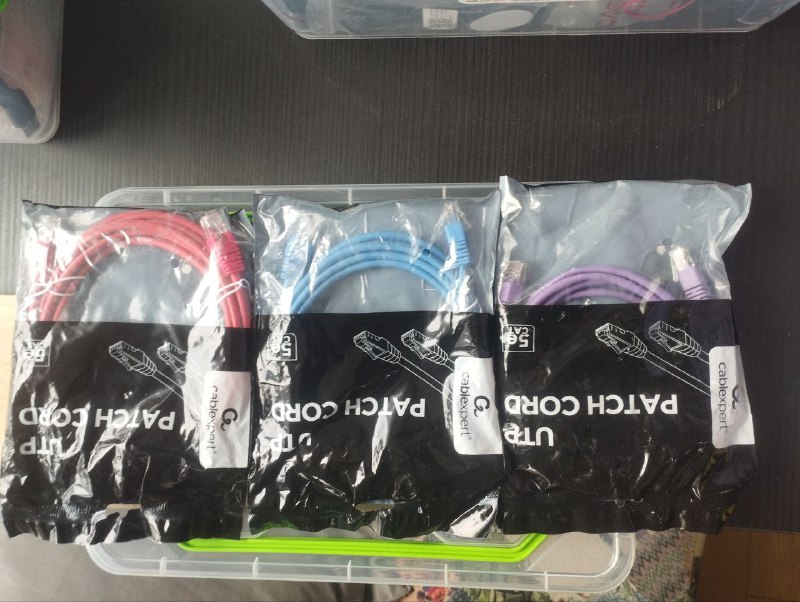 Патч-корд Patch Cord CAT 5e 3 м и 2 м