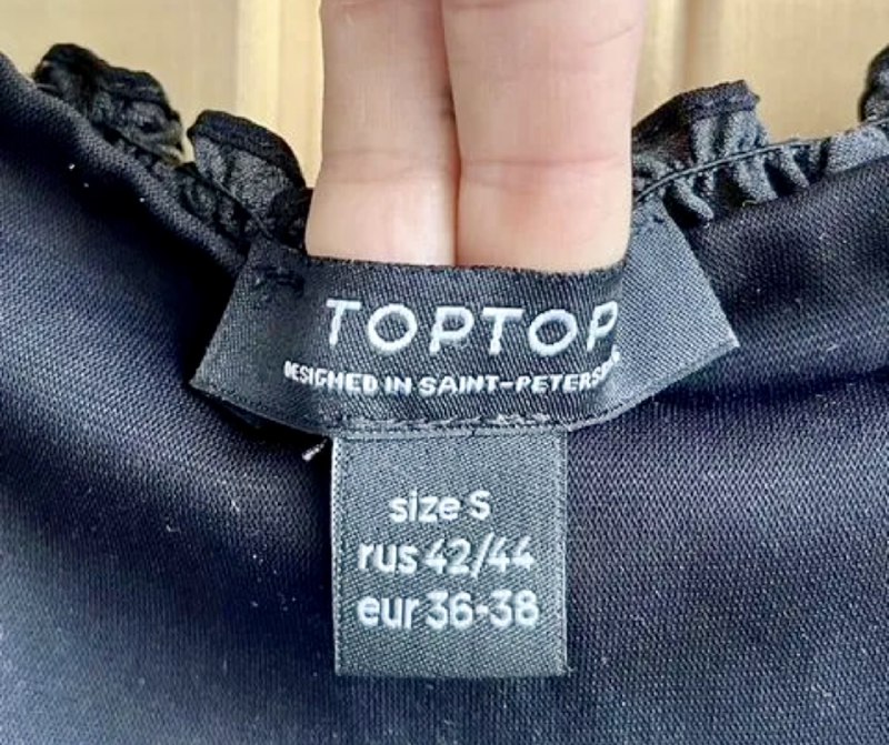 Миди-платье Toptop с принтом, размер S 4