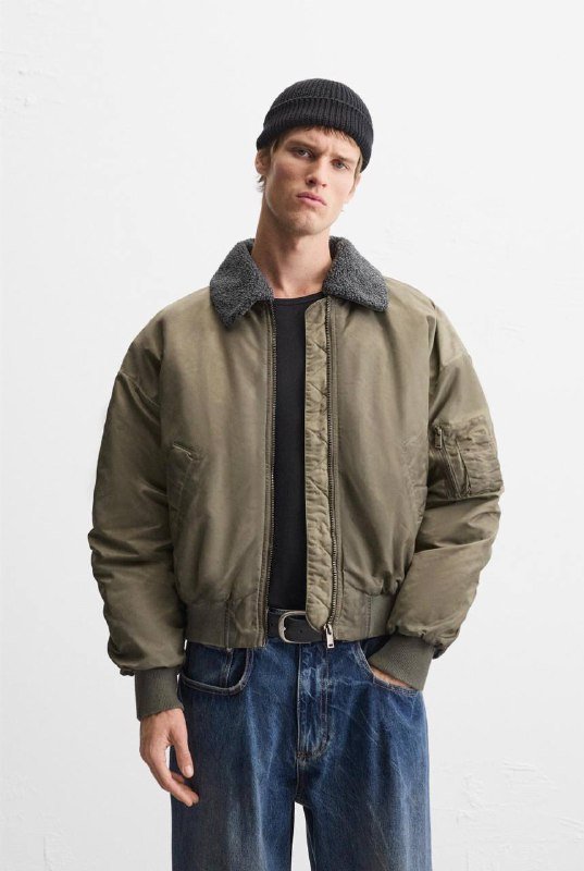 бомбер Zara размер L 4