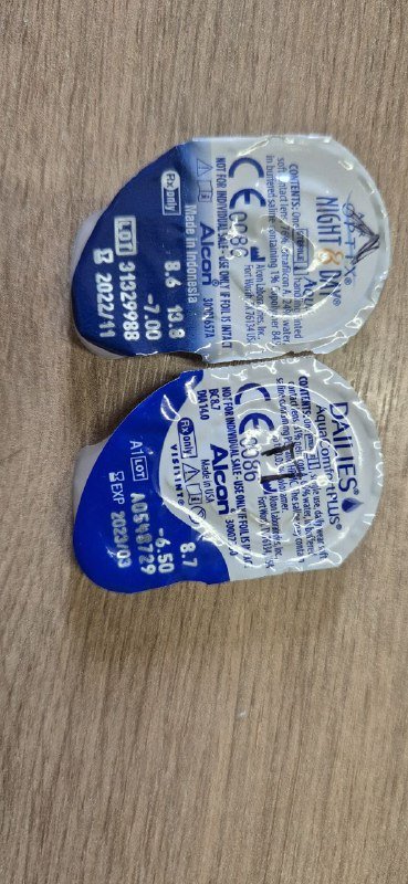 Контактные линзы 7